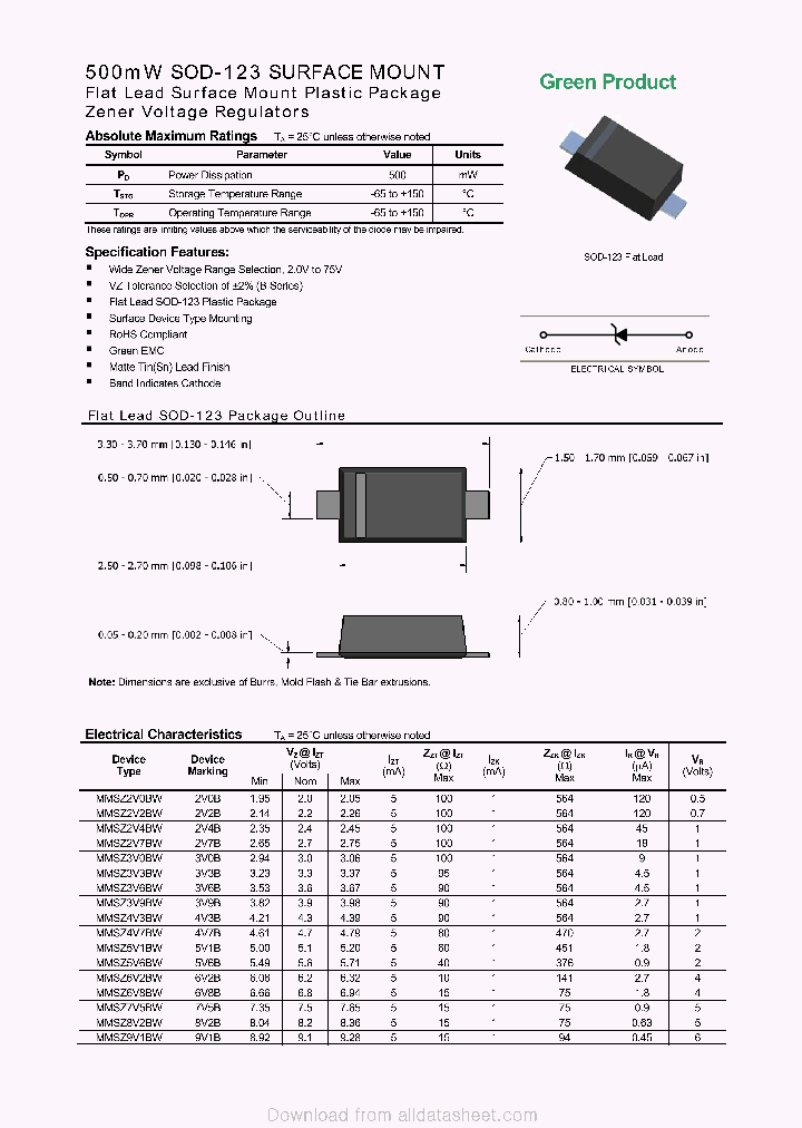 MMSZ13VBW_9064015.PDF Datasheet