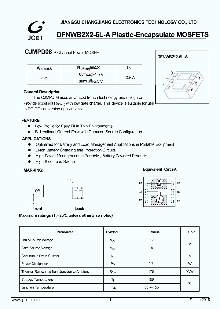 CJMPD08_9064540.PDF Datasheet