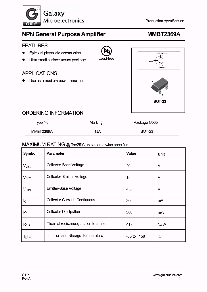 MMBT2369A_9064754.PDF Datasheet