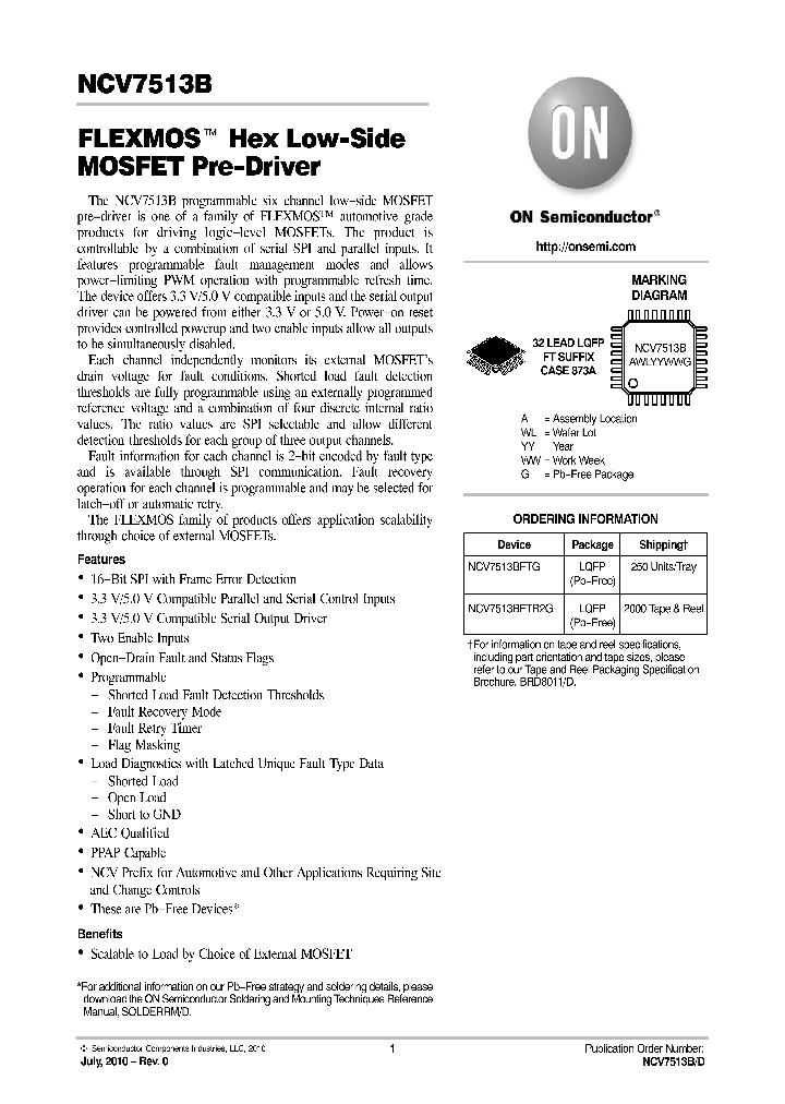 NCV7513BFTR2G_9064831.PDF Datasheet