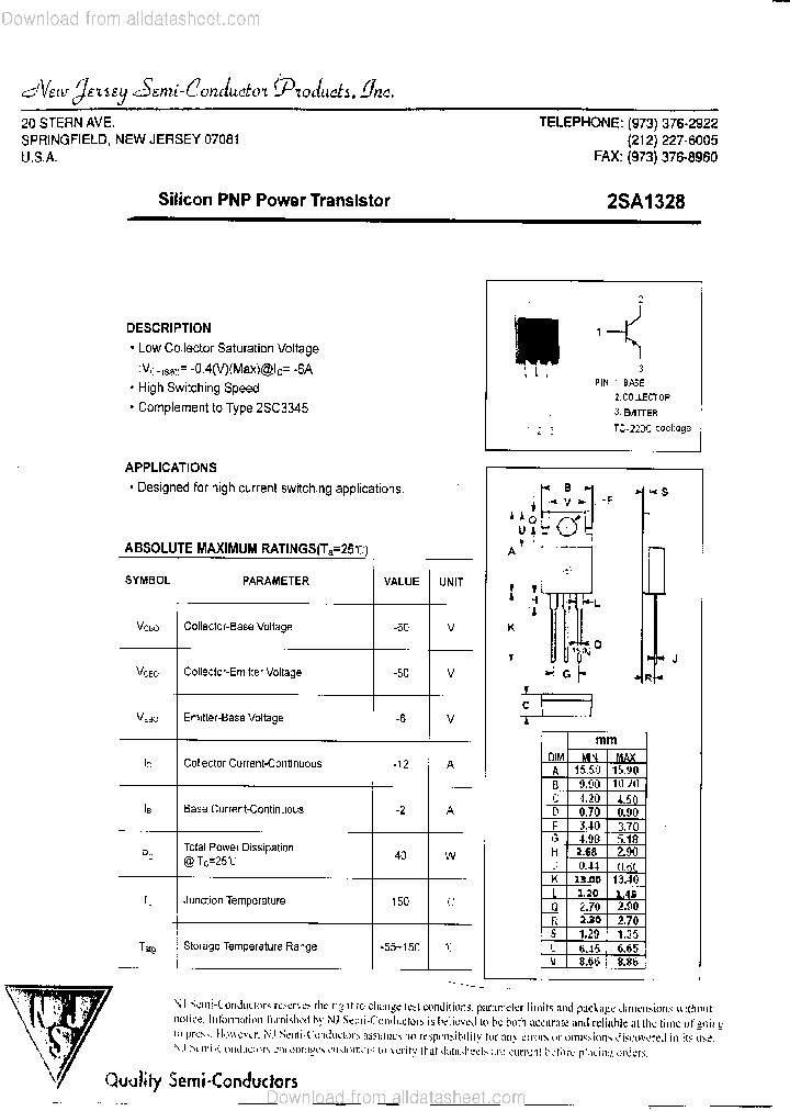 2SA1328_9065017.PDF Datasheet
