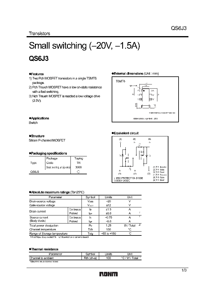 QS6J3TR_9065336.PDF Datasheet