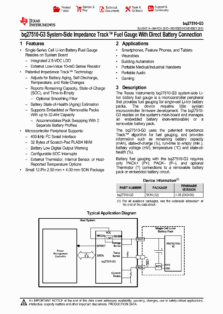 BQ27510DRZR-G3_9065448.PDF Datasheet