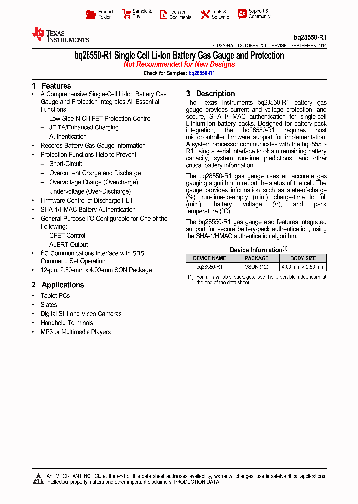 BQ28550DRZR-R1_9065449.PDF Datasheet