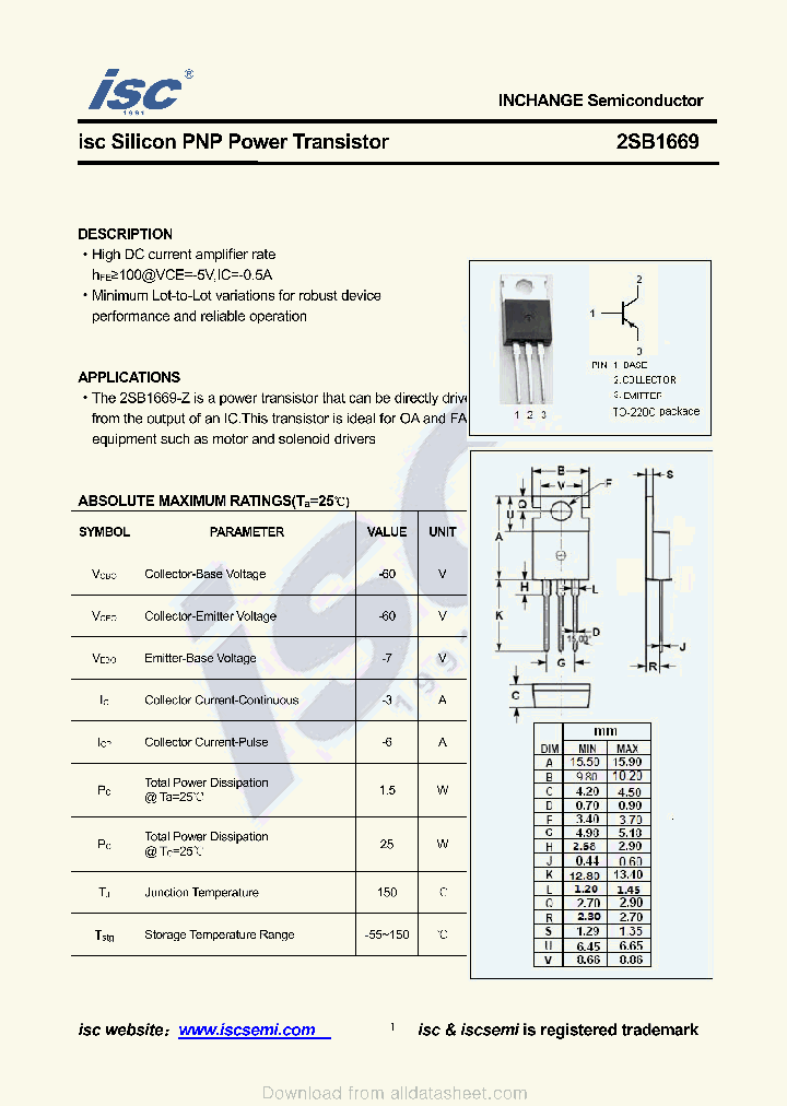 2SB1669_9065460.PDF Datasheet