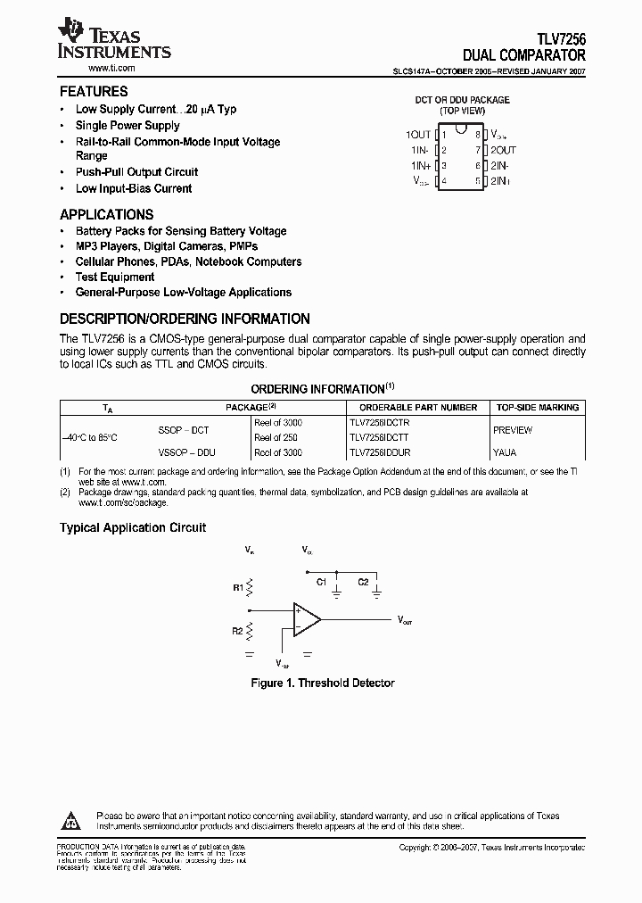 TLV7256_9065468.PDF Datasheet