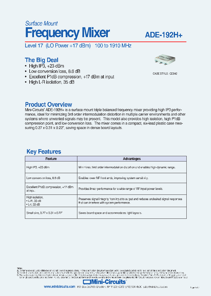 ADE-192H_9065694.PDF Datasheet