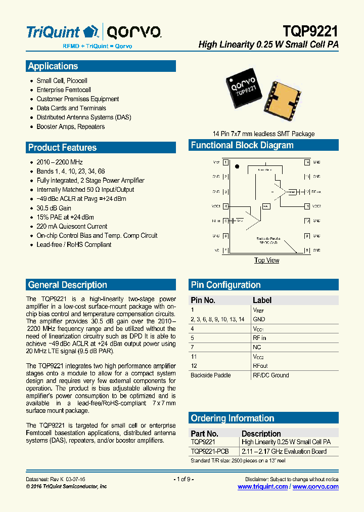 TQP9221_9065803.PDF Datasheet