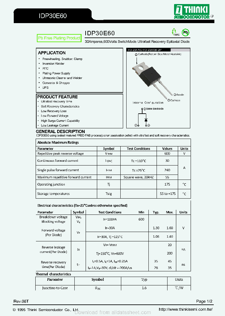IDP30E60_9065807.PDF Datasheet