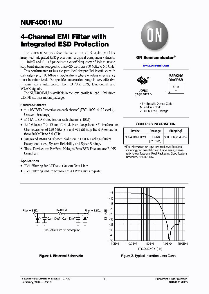 NUF4001MU_9065864.PDF Datasheet