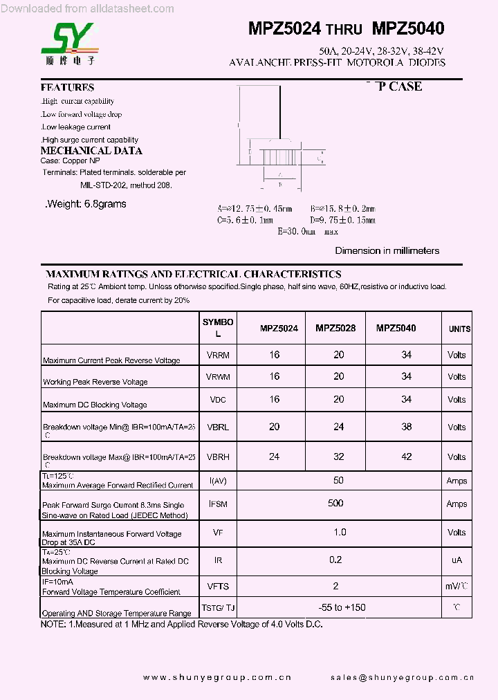 MPZ5024-MPZ5040_9066413.PDF Datasheet