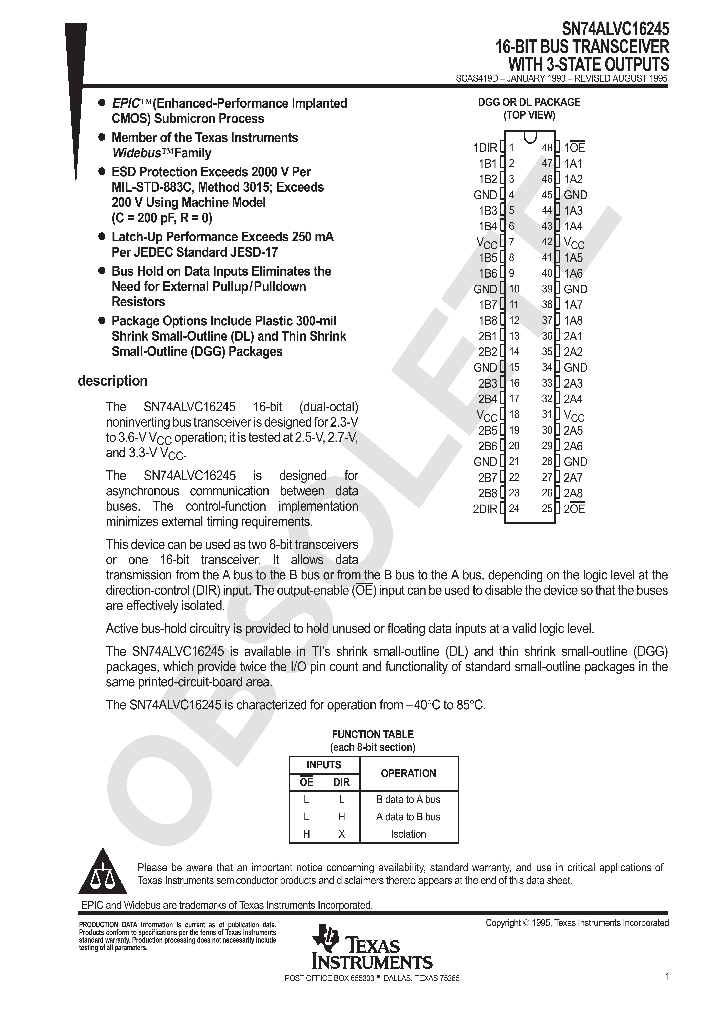 SN74ALVC16245_9067019.PDF Datasheet