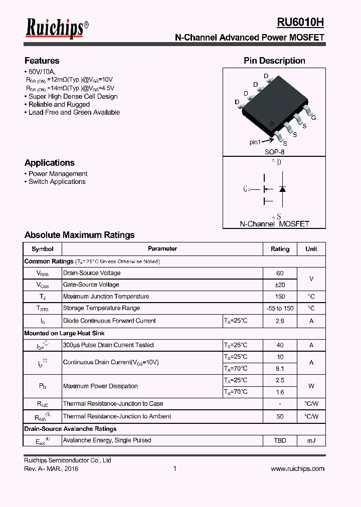 RU6010H_9067299.PDF Datasheet