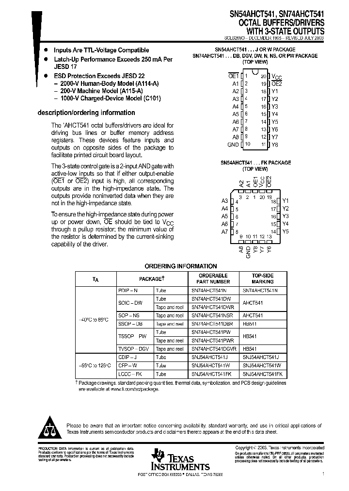SN74AHCT541DWRE4_9067809.PDF Datasheet
