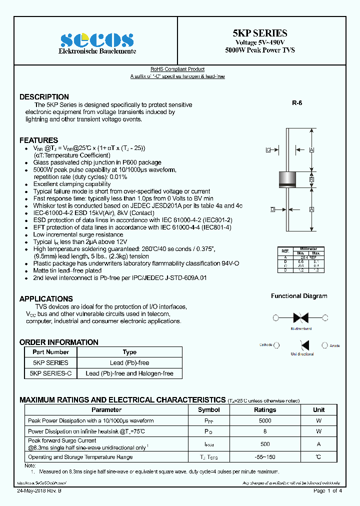 5KP15A-C_9068102.PDF Datasheet