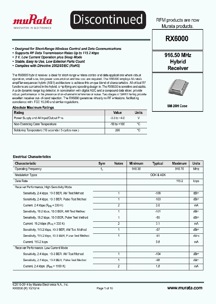 RX6000_9068747.PDF Datasheet