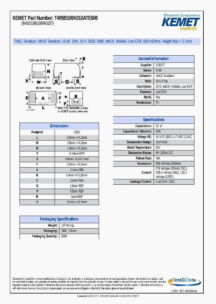 T495B106K010ATE600_9069219.PDF Datasheet