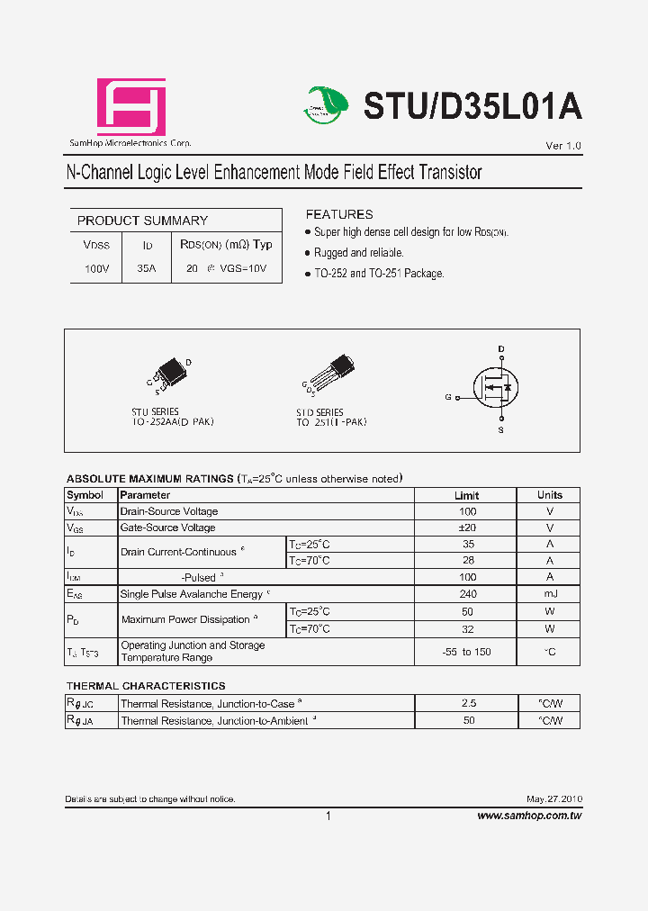 STUD35L01A_9069288.PDF Datasheet