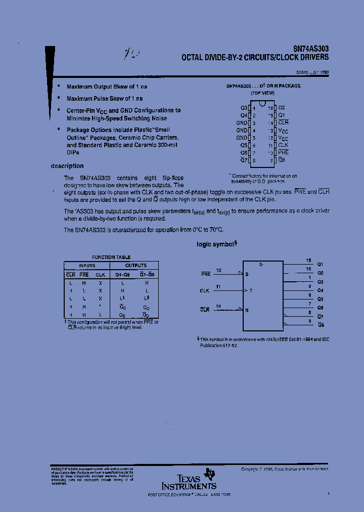 SN74AS303N_9069306.PDF Datasheet