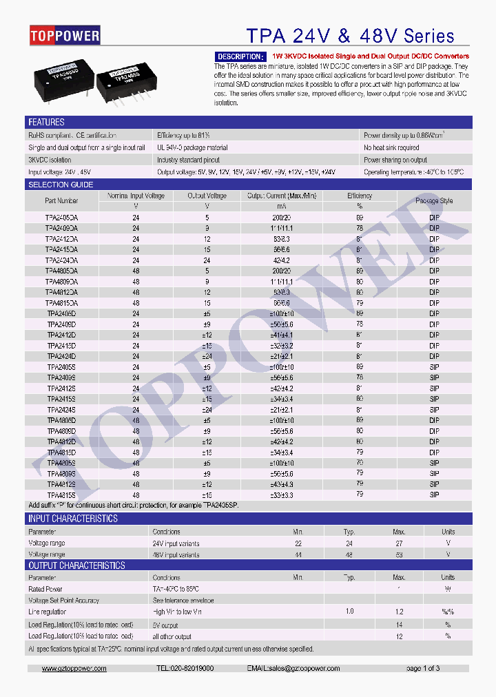 TPA4809D_9069330.PDF Datasheet