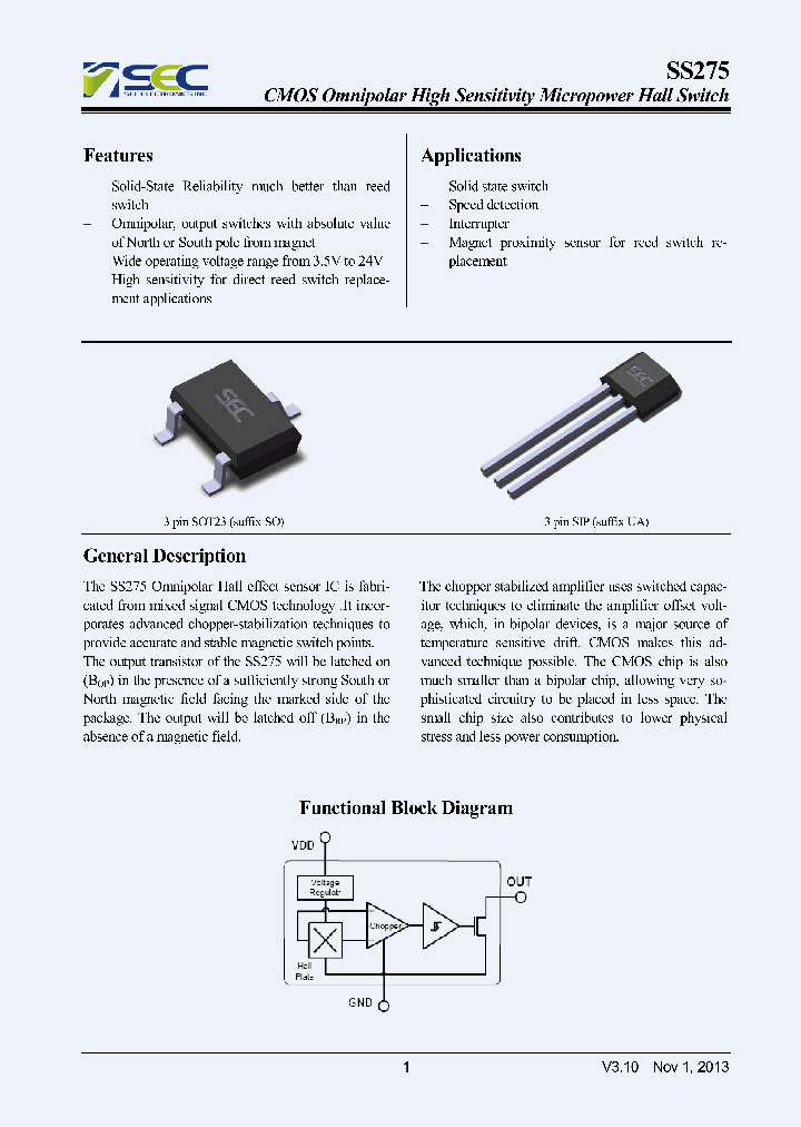 SS275KSOT_9070238.PDF Datasheet
