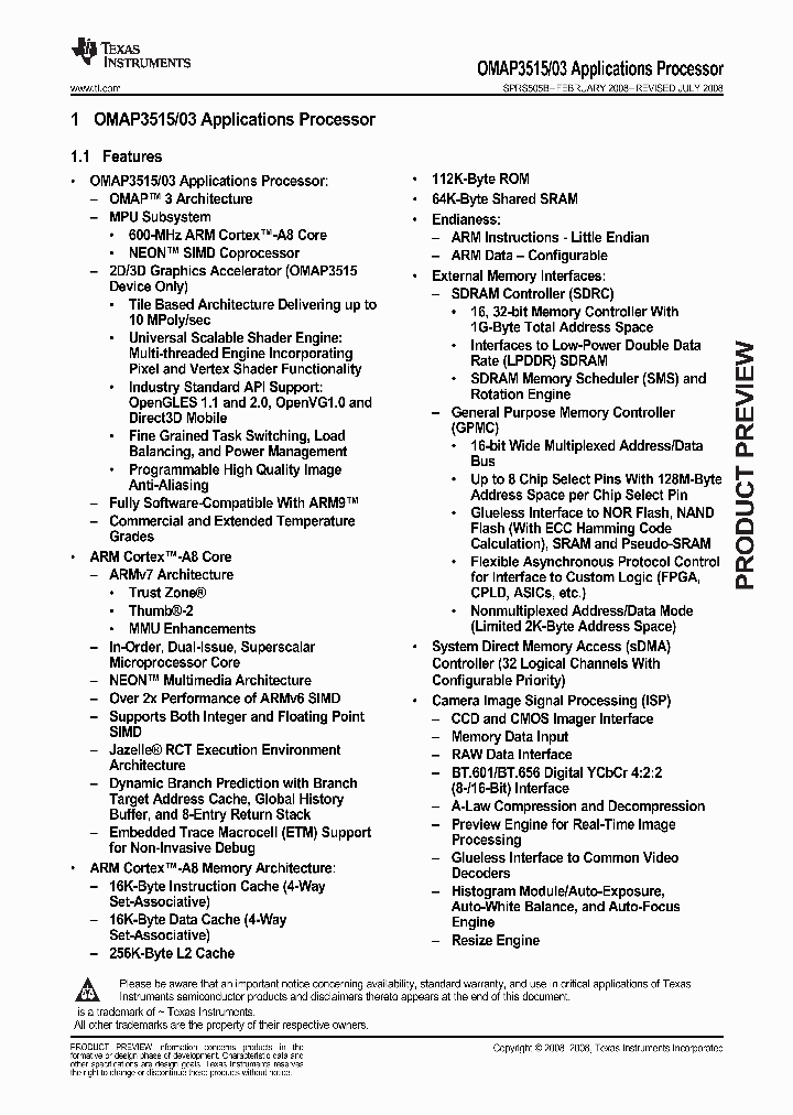 OMAP3503_9070344.PDF Datasheet