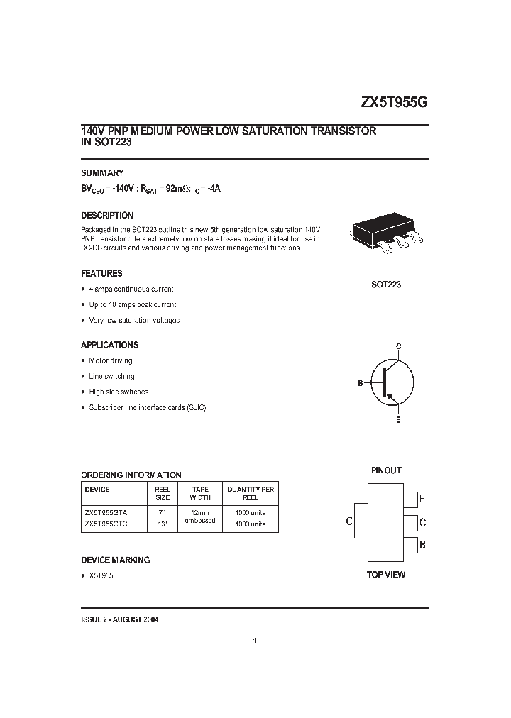 ZX5T955G_9070445.PDF Datasheet