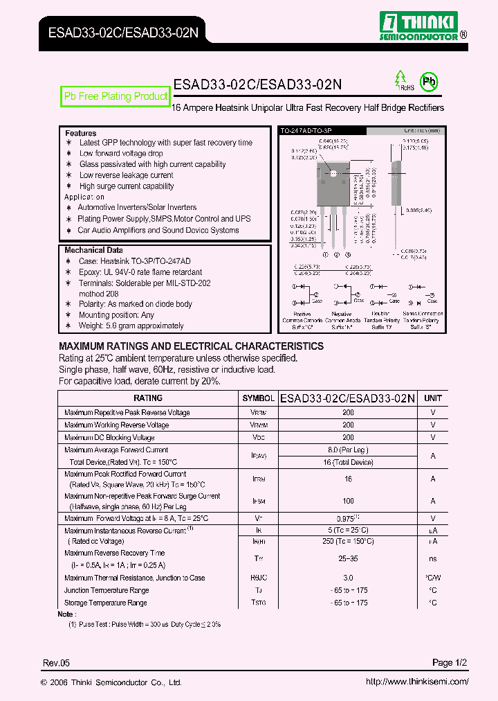 ESAD33-02C_9070608.PDF Datasheet