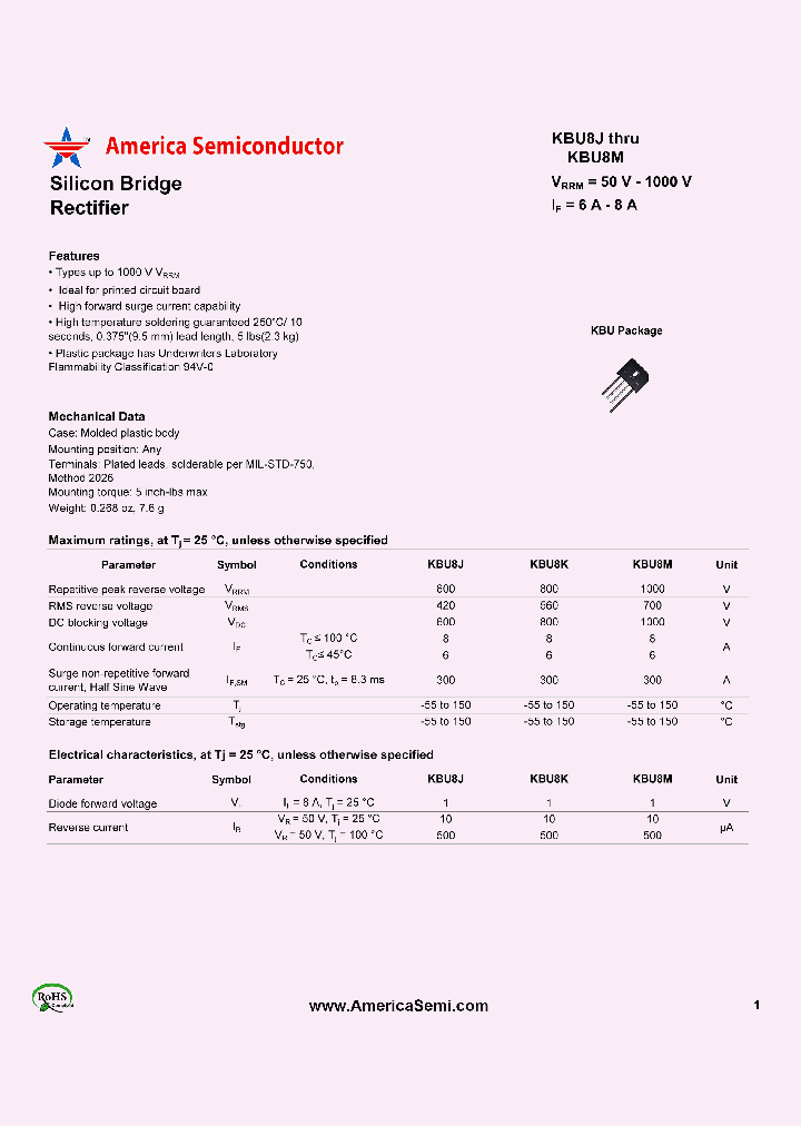 KBU8K_9070721.PDF Datasheet