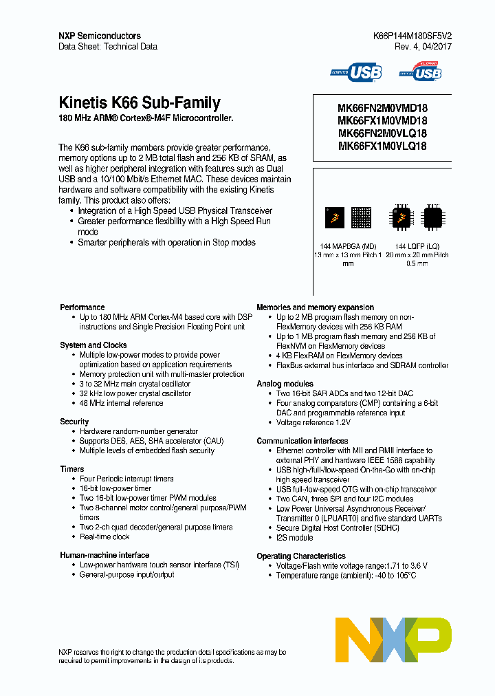 K66P144M180SF5V2_9070983.PDF Datasheet