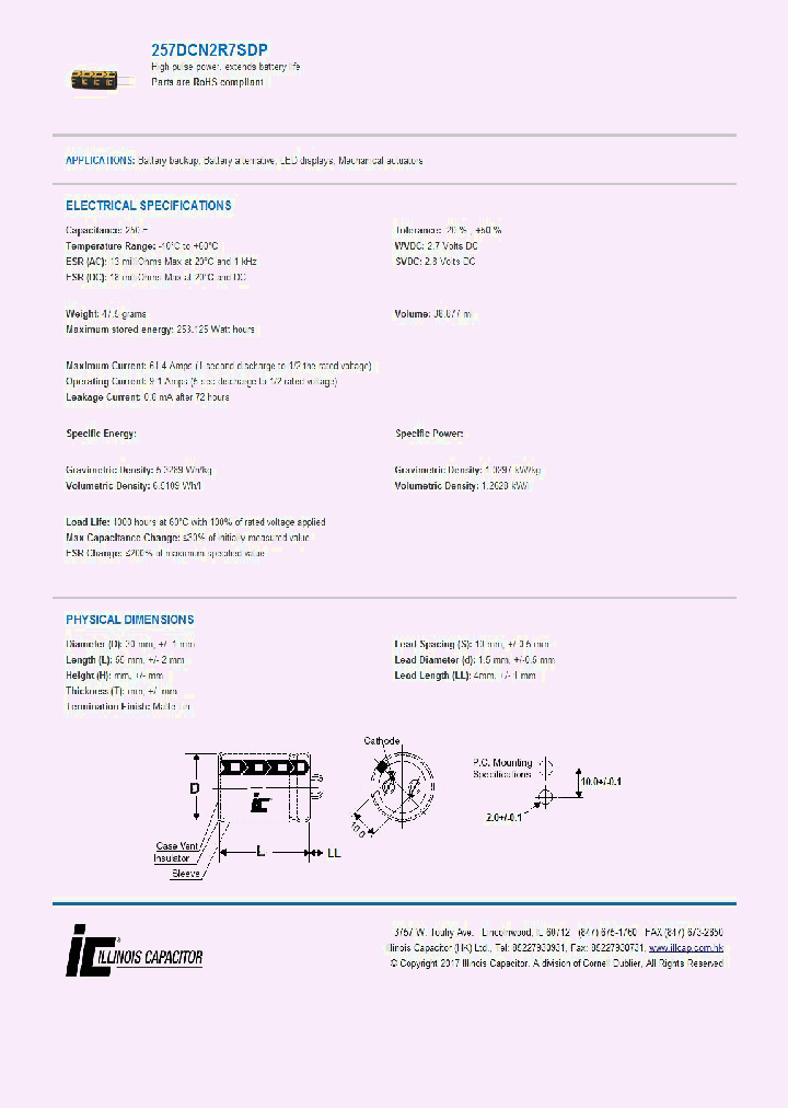 257DCN2R7SDP_9071082.PDF Datasheet