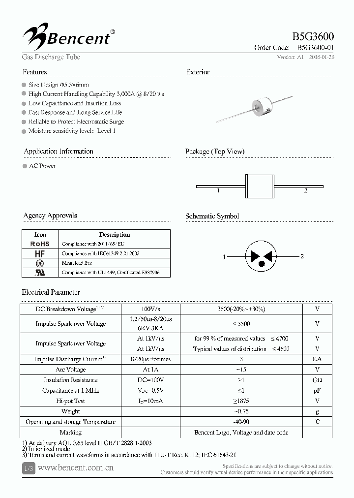B5G3600_9071254.PDF Datasheet