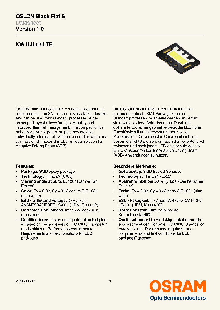 KWHJL531TE_9071480.PDF Datasheet