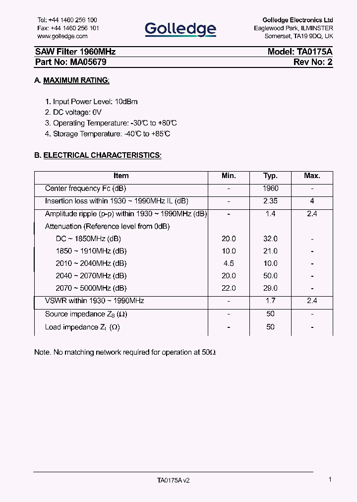 TA0175A_9071609.PDF Datasheet