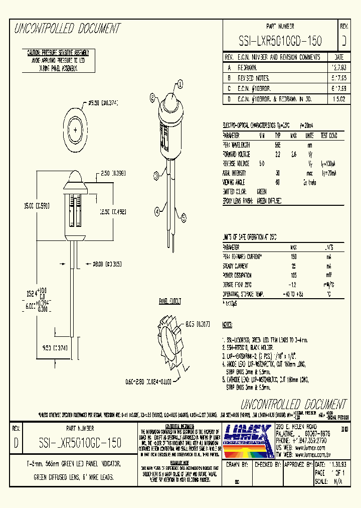 SSI-LXR5010GD-150_9071636.PDF Datasheet