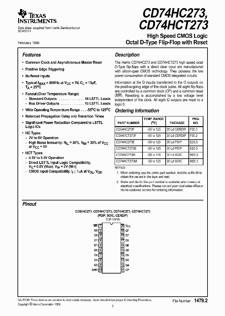 CD74HC273_9071956.PDF Datasheet
