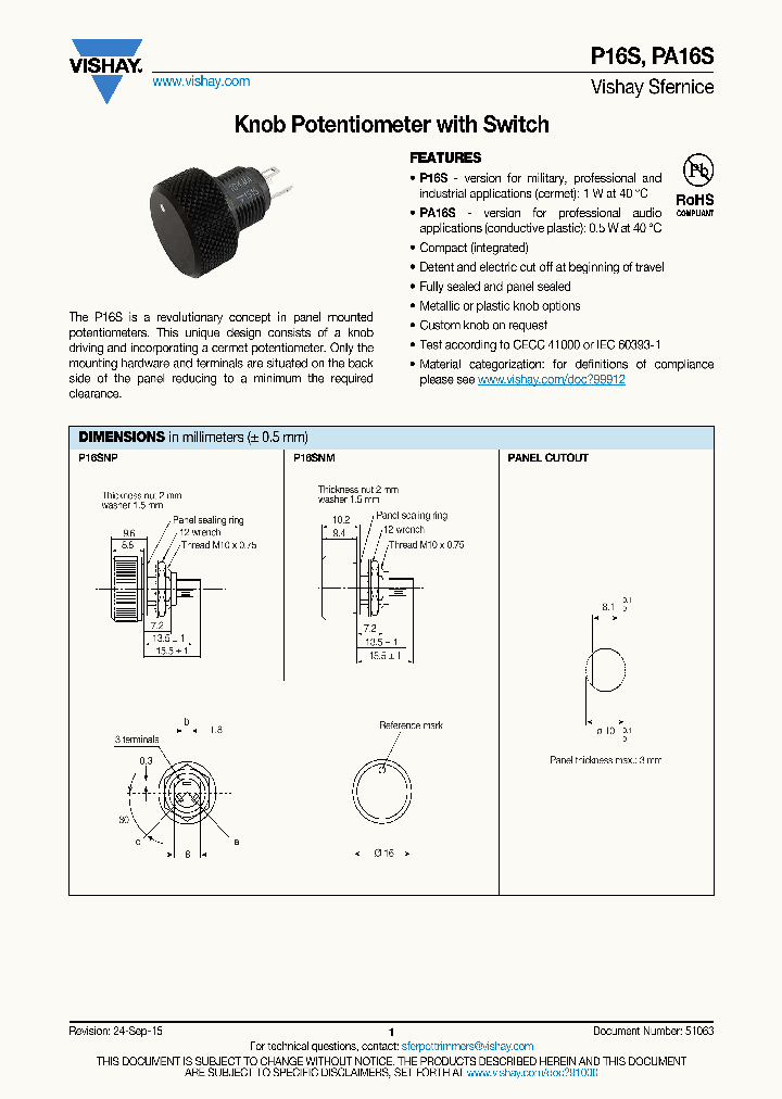 P16S_9072285.PDF Datasheet