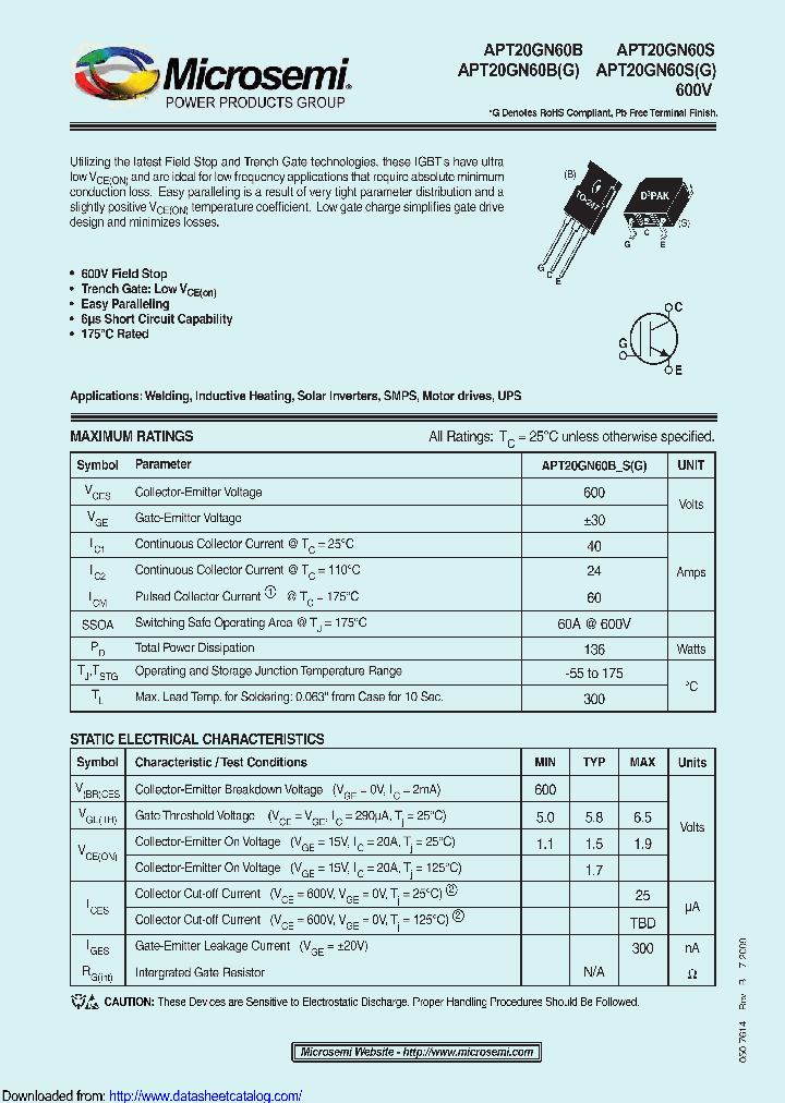 APT20GN60SG_9072353.PDF Datasheet