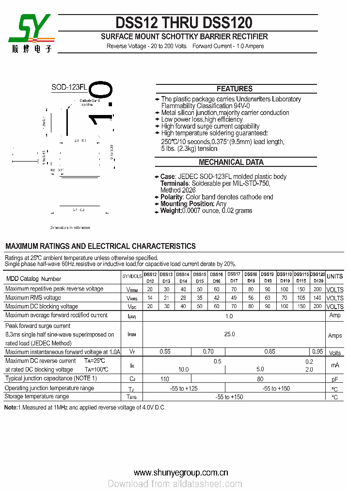DSS110D110_9072388.PDF Datasheet