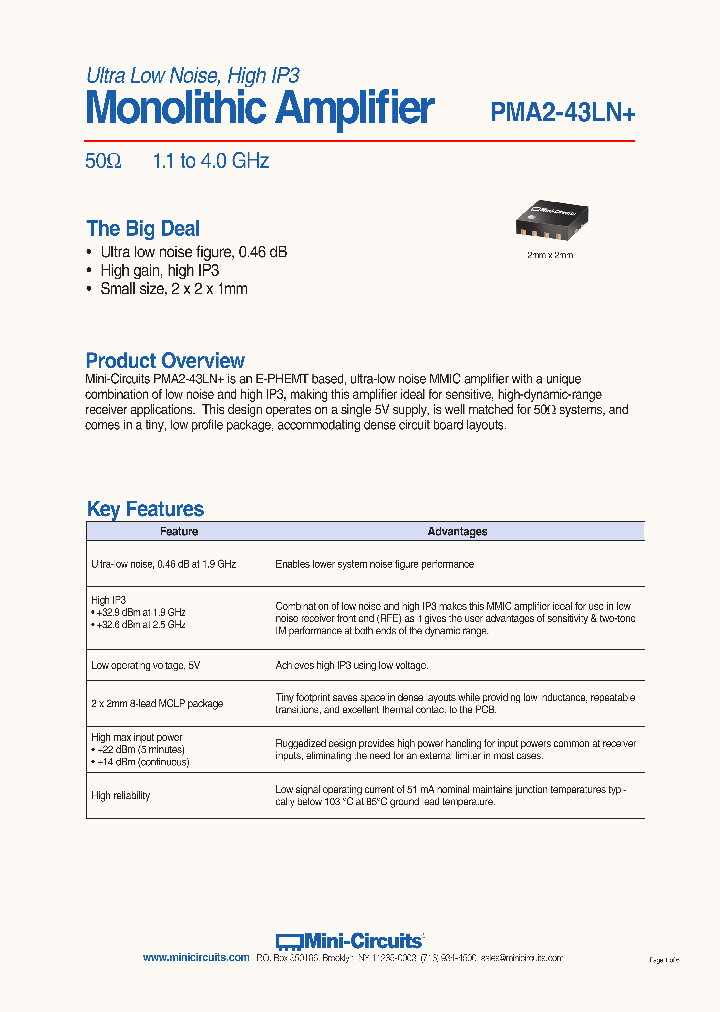PMA2-43LN_9073047.PDF Datasheet