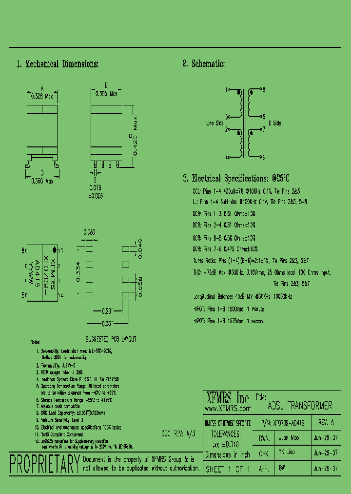 XF0709-AD41S_9073410.PDF Datasheet