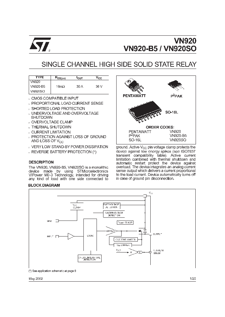 VN920_9073575.PDF Datasheet