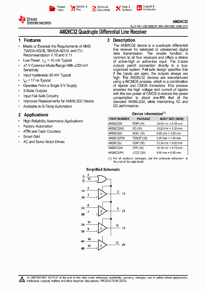 AM26C32CNSRG4_9073711.PDF Datasheet