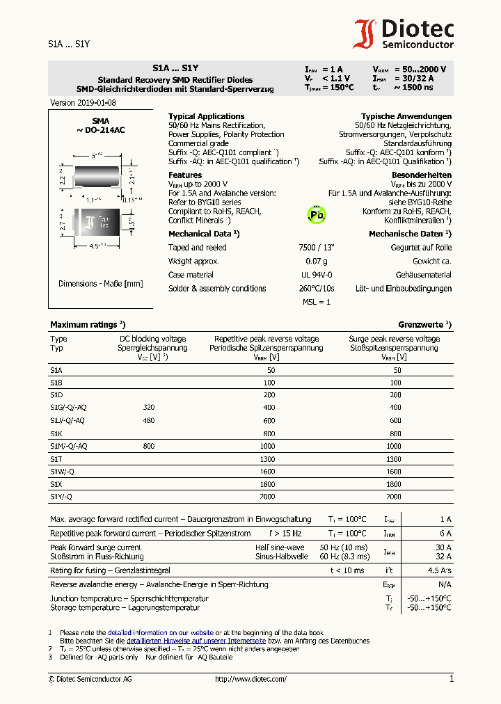 S1W-Q_9074107.PDF Datasheet