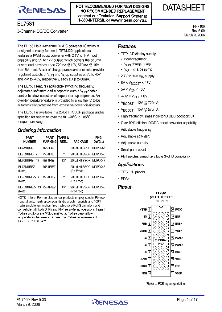 EL7581IRE-T13_9074424.PDF Datasheet