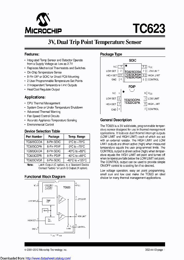 TC623CVOA713_9074674.PDF Datasheet