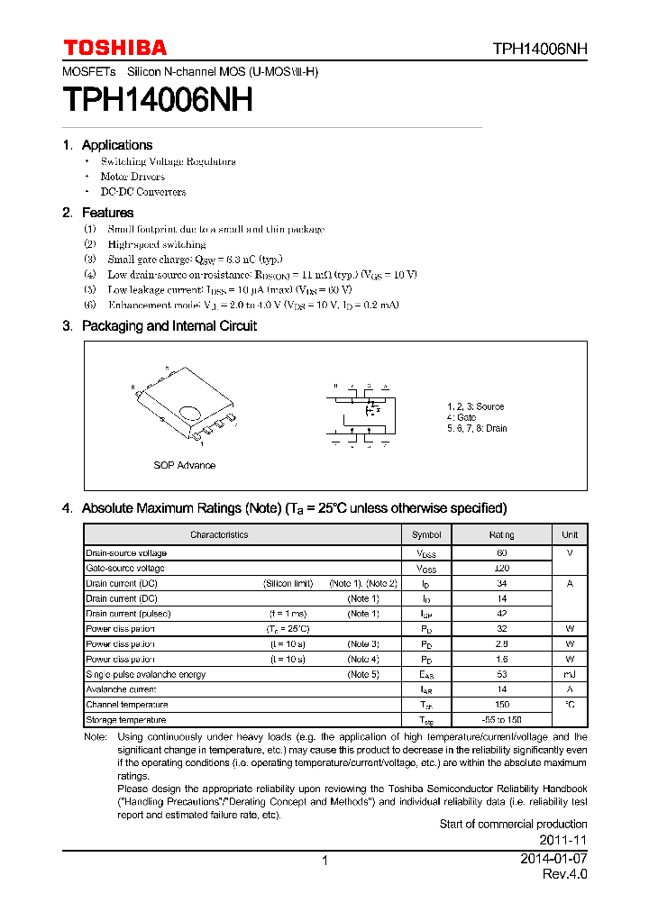 TPH14006NH_9074725.PDF Datasheet