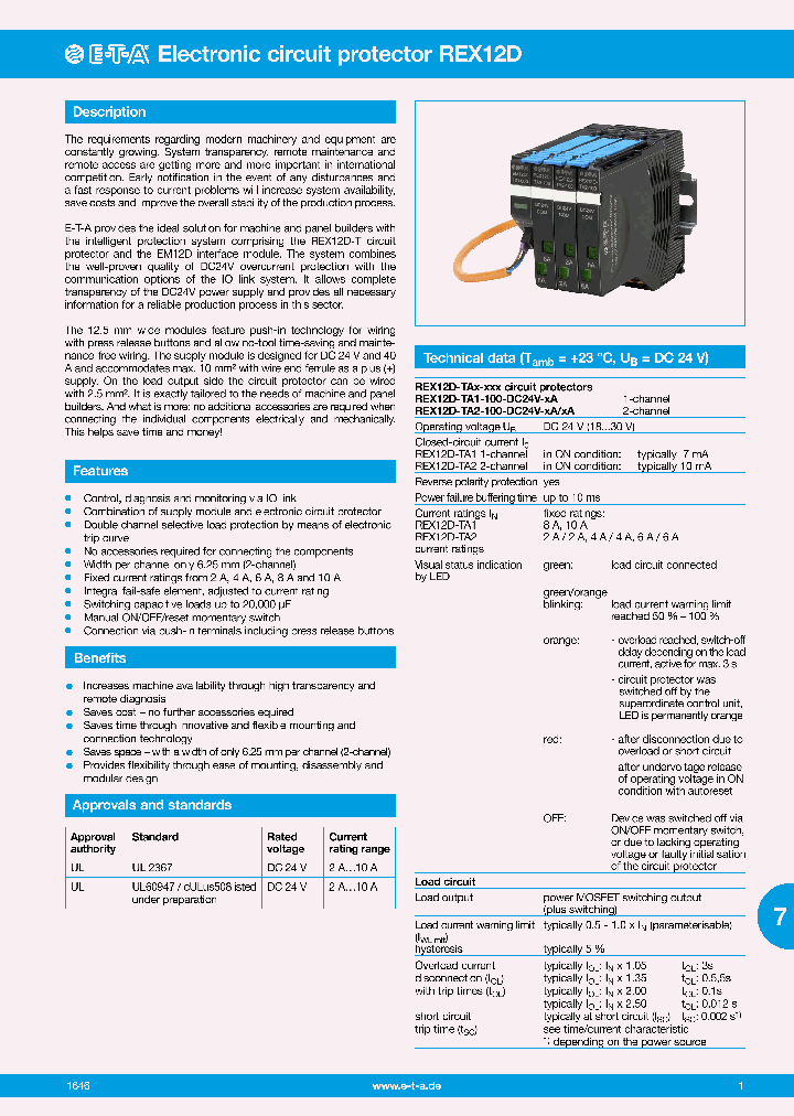 REX12D-TA1-100-DC24V-10A_9074875.PDF Datasheet