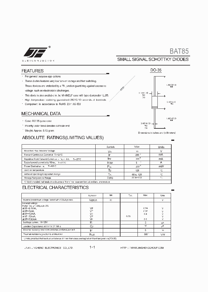 BAT85_9075541.PDF Datasheet