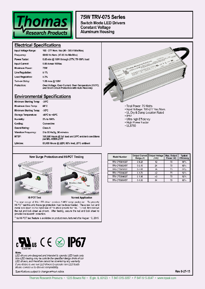 TRV-075_9075689.PDF Datasheet
